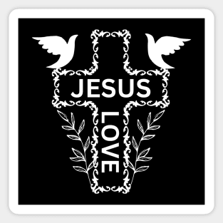 Jesus Love Sticker